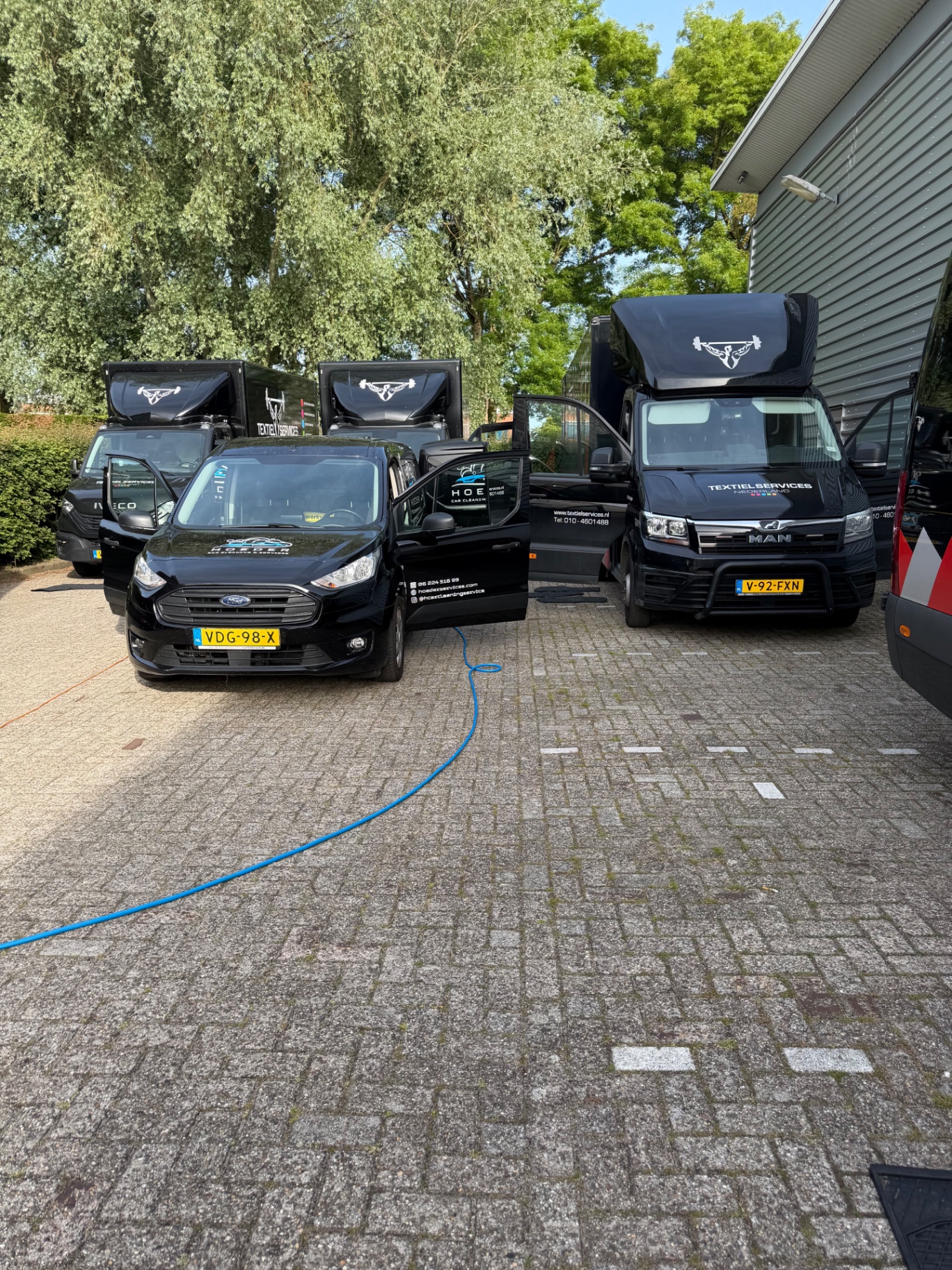 Hoeder vloot — On-site service